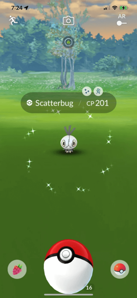 Pokémon GO – Scatterby Cromatico (Shiny) Tempesta Di Sabbia – 80.000 Polvere Di Stelle