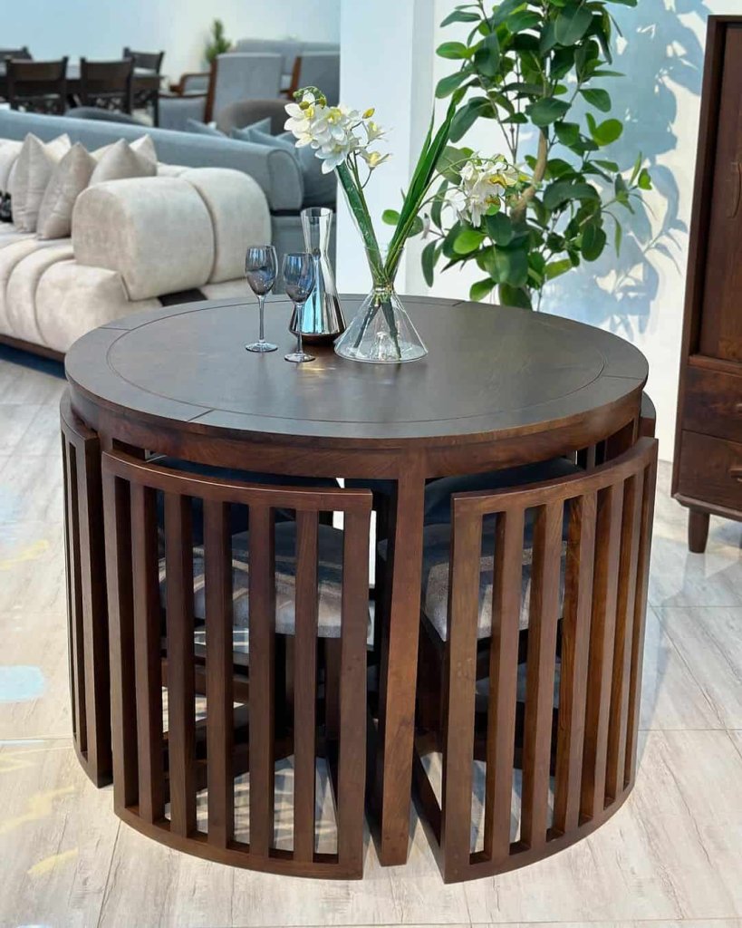 20 Small Dining Room Round Wood Table Ideas That You And Your Guests