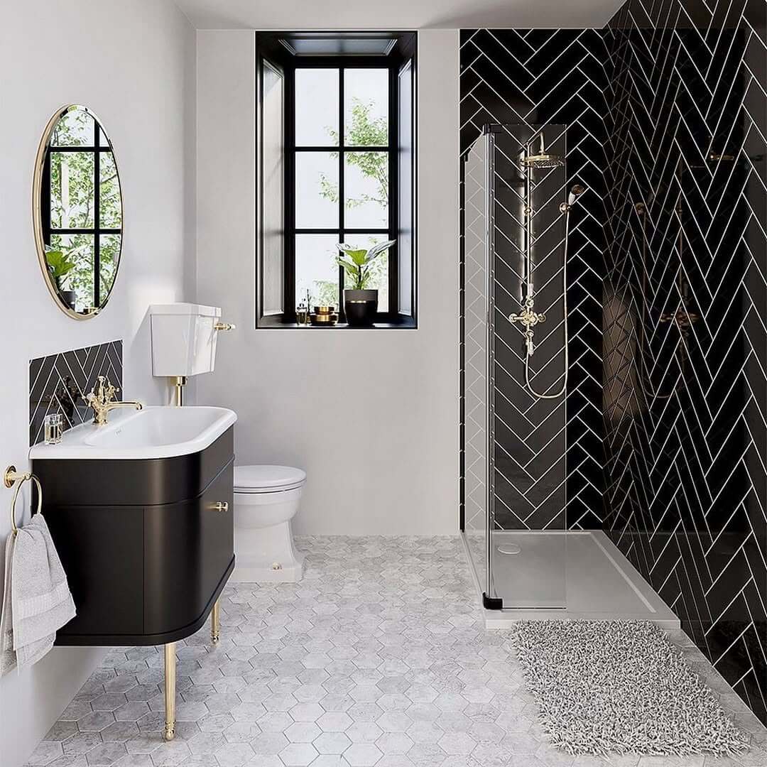 17 Small Grey Bathroom Ideas To Make Your Space Look Like A Dream ...