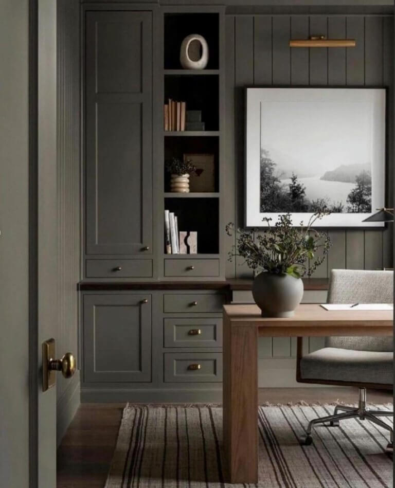 17 Paint Color Ideas For Home Office That Give Your Space a Facelift ...