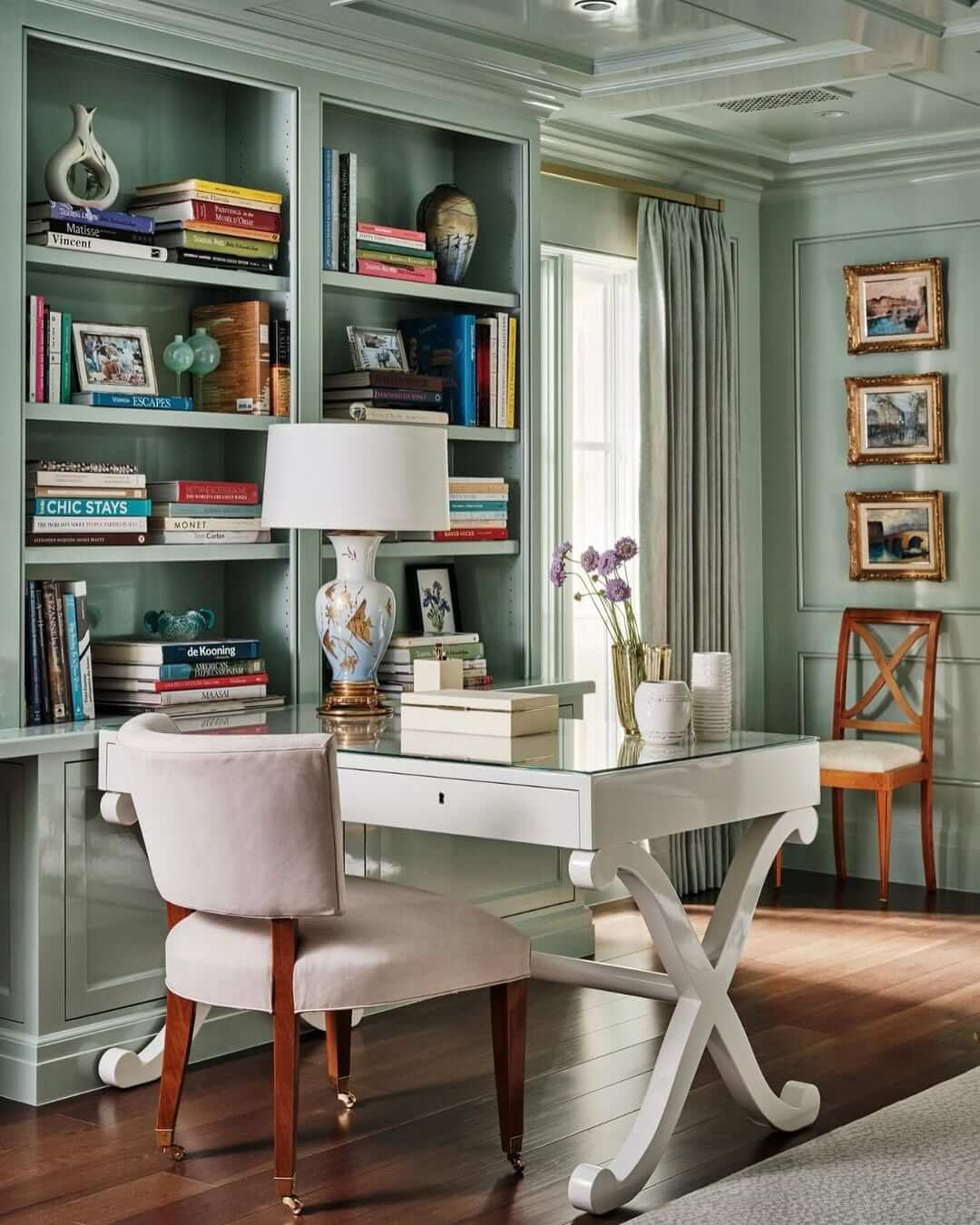 17 Paint Color Ideas For Home Office That Give Your Space a Facelift ...